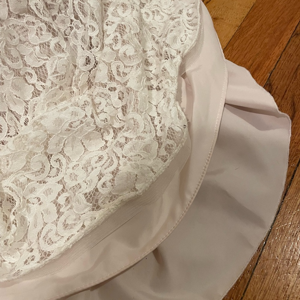Mikaella Lace Wedding Dress - Picture 7 of 12